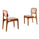 Ver imagem 1 de Conjunto 2 Cadeiras Malta Premium para Sala de Jantar Mobillare