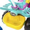 Carrinho de Passeio Infantil Quadriciclo com Haste e Pedal Cor:menina - 7
