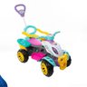 Carrinho de Passeio Infantil Quadriciclo com Haste e Pedal Cor:menina - 5