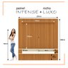 Painel Ripado para Tv até 75 Polegadas Intense com Nicho 225cm - 10