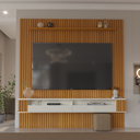 Ver imagem 1 de Painel Ripado para Tv até 75 Polegadas Intense com Nicho 225cm