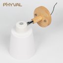 Ver imagem 4 de Arandela Luminária de parede com interruptor, arandela moderna nórdica para quarto, macarrão, 6 core