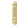 Cristaleira Torre Luminare Reflecta Led 100% Mdf Naturale - Gelius - 2