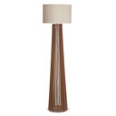 Ver imagem 1 de Luminaria de Chao Lazio Cupula Chevron com Base Imbuia 198 Cm - 64242