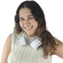 Ver imagem 2 de Ventilador de Pescoço Esporte 5 Velocidades Usb Bateria Recarregavel Flexivel Exercicio Atividade Ao