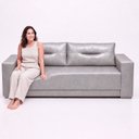 Ver imagem 4 de Sofá Living Malibu 1,70m Fixo com Almofadas Soltas Recepção