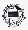 Ver imagem 1 de Boas Vindas Decoração:preto
