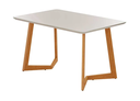 Ver imagem 3 de Mesa Fineza Tampo 1,20x80 com Vidro Off Jcm Movelaria