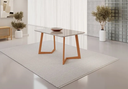 Ver imagem 1 de Mesa Fineza Tampo 1,20x80 com Vidro Off Jcm Movelaria