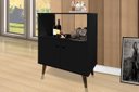 Ver imagem 2 de Aparador Buffet Cantinho do Café com 2 Portas Nicho Canadá:preto