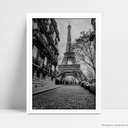 Ver imagem 2 de Quadro Decorativo Monumento Cidade Paris em Moldura Caixa Tacolado Moldura Caixa Alta 4,5cm Branca C