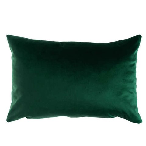Almofada Veludo Paris 30x50cm Verde FASTLAR Almofada de Veludo Capa com enchimento