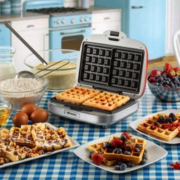 Máquina para Waffle Retrô Party Time 220v Ariete Vermelha - 4