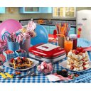 Ver imagem 5 de Máquina para Waffle Retrô Party Time 220v Ariete Vermelha