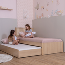 Ver imagem 2 de Bicama Infantil Solteiro com Palinha Linha Indy em Mdf