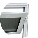 Ver imagem 2 de Janela de Alumínio Basculante 80x60cm Vidro Mini Boreal Elite Brimak Branco
