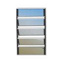 Ver imagem 1 de Janela de Alumínio Basculante 100x60cm Vidro Espelhado Plus Brimak