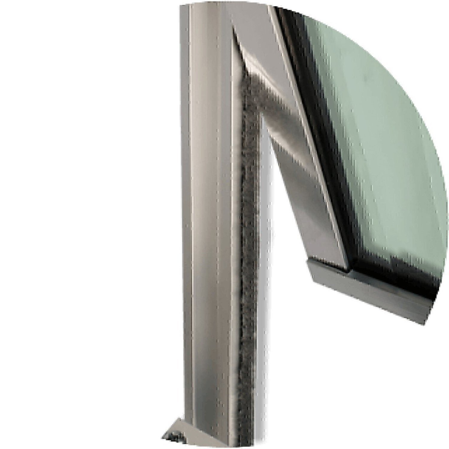 Janela de Alumínio Basculante 2 Seções 40x120cm Vidro Espelhado Plus Brimak - 2