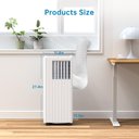 Ver imagem 6 de Takywep Ar-condicionado Portátil 8.000 Btu 3 em 1 Branco
