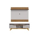 Ver imagem 1 de Jogo Painel e Rack Turim Cinamomo Off White