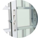 Ver imagem 2 de Janela Confort 4 Folhas com Grade Vidro Reflex 100cm X 150cm Brimak