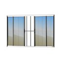 Ver imagem 1 de Janela Confort 4 Folhas com Grade Vidro Reflex 100cm X 150cm Brimak