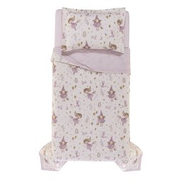 Colcha Cobre Leito Infantil Solteiro 100% Algodão Karsten:fantasia Lilás - 2