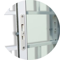 Janela Confort 4 Folhas com Grade Vidro Reflex 120cm x 200cm Brimak - 2