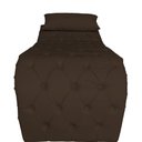 Ver imagem 4 de Maca Estética Capitonê Inclinada Corino Slk Decor Opala com Almofada Marrom