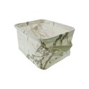 Ver imagem 2 de Kit 2 Cesto Organizador Em Tecido Multiuso Infantil Cesta Organizadora Brinquedo Decorativa Bege