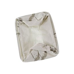 Kit 2 Cesto Organizador Em Tecido Multiuso Infantil Cesta Organizadora Brinquedo Decorativa Bege - 11