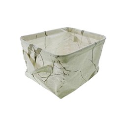 Kit 2 Cesto Organizador Em Tecido Multiuso Infantil Cesta Organizadora Brinquedo Decorativa Bege - 9