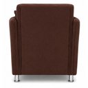 Ver imagem 4 de Sofá Cama Solteiro 1 Lugar 175cm Daiana Suede Marrom Império Decor