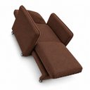 Ver imagem 5 de Sofá Cama Solteiro 1 Lugar 175cm Daiana Suede Marrom Império Decor