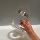 Ver imagem 6 de Pote Hermético de Vidro 800ml Transparente 12x12x12cm Mantimentos Cozinha Tampa