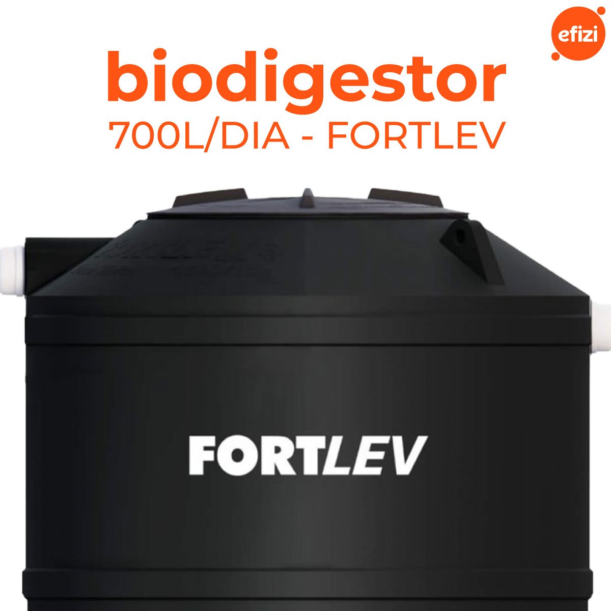 Fossa Séptica Biodigestor 700l/dia Fortlev - 2