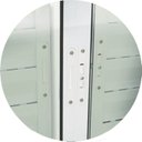 Ver imagem 2 de Janela Veneziana Confort 3 Folhas Vidro Reflex 100cm X 150cm Brimak