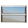 Janela de Alumínio Basculante 40x100cm Vidro Espelhado Master Brimak - 1