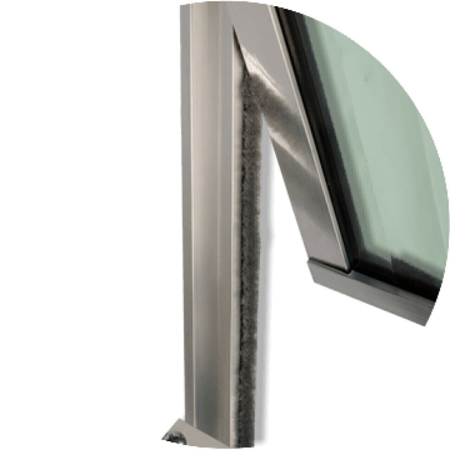 Janela de Alumínio Basculante 40x80cm Vidro Espelhado Master Brimak - 2