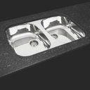 Ver imagem 1 de Cuba Embutir Dupla Isis 34 Bl Inox Alto Brilho com Escape 94030/203 Tramontina