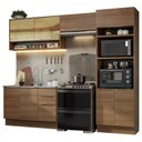 Ver imagem 3 de Armário de Cozinha Completa 270cm Rustic Stella Madesa 07