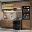 Ver imagem 1 de Armário de Cozinha Completa 270cm Rustic Stella Madesa 07