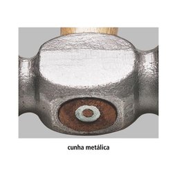 Martelo de Bola 200 G Tramontina Basic com Cabo em Madeira Envernizada Tramontina - 2