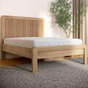 Ver imagem 2 de Cama Casal 140cm Madeira Maciça Nira Tauari F07 - Mpozenato