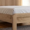 Ver imagem 6 de Cama Casal 140cm Madeira Maciça Nira Tauari F07 - Mpozenato