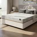 Ver imagem 1 de Cama Box com Colchão Ortopédico de Espuma D33 a Vácuo Sonno Full - Lucas Home - Casal