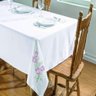 Toalha de Mesa Retangular 8 Lugares Primavera Guga Tapetes - 1