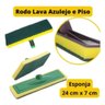Bucha Limpa Azulejo Esponja Lava Piso Faxina Prática Kit 6un - 8