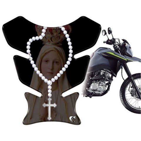 Adesivo Protetor Tanque Moto Universal Nossa Senhora Fatima