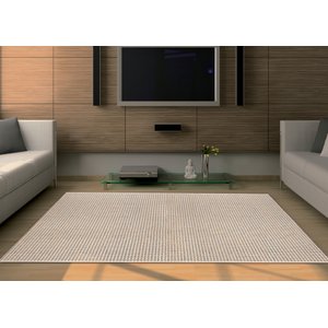 TAPETE BUZIOS LUAL BEGE/AZUL 2,00x2,50: Bege / Azul